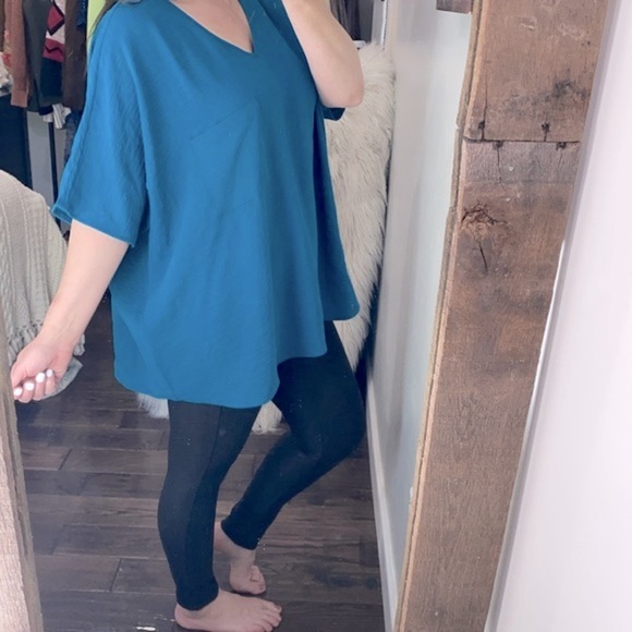 Zenana turquoise top size 2X new with tags - Picture 3 of 10